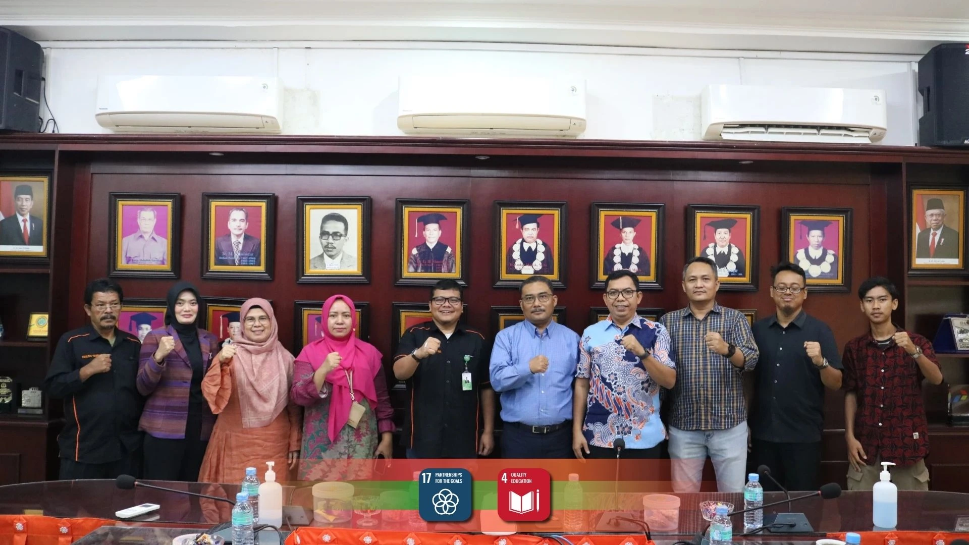 Audiensi Lustrum XIII Teknik Sipil USU